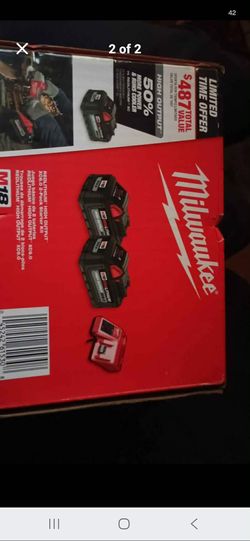 Milwaukee 18v 6.0 starter kit