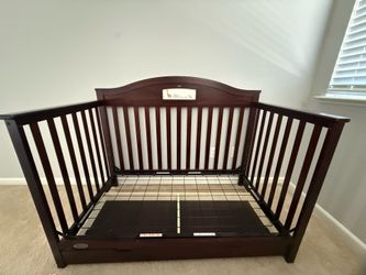 (Free)Used grib with drawer and mattress