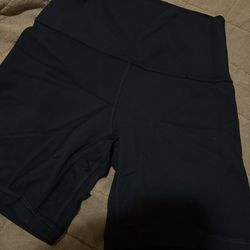 Womens Lululemon Align Biker Shorts