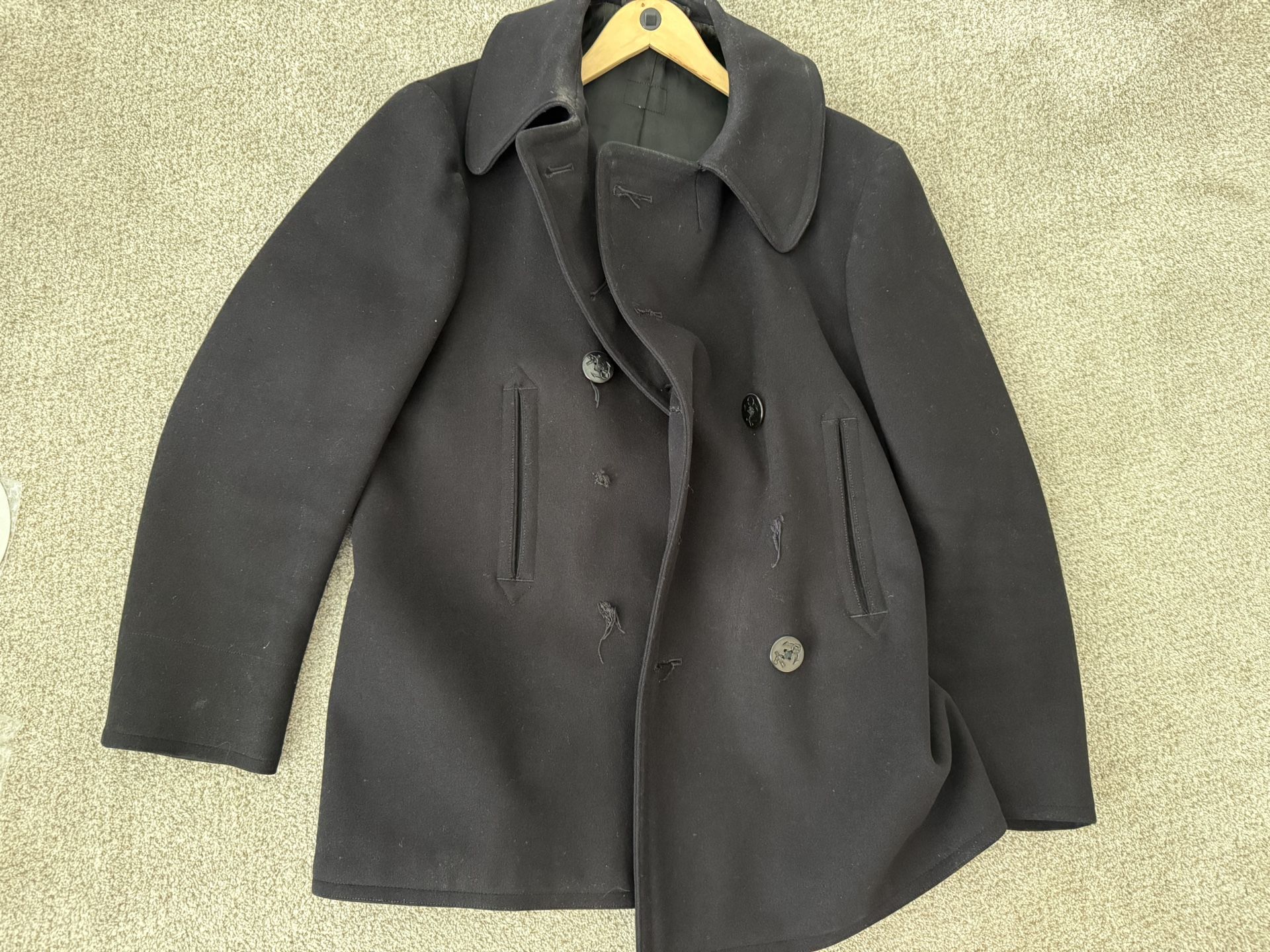 Navy Sailors Heavy Jacket // Medium (WWII)