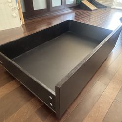 Dark brown Under Bed Storage Drawers 