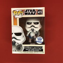 Funko Pop! Star Wars #473 Concept Series Stormtrooper w/ Shield Shop Exclusive