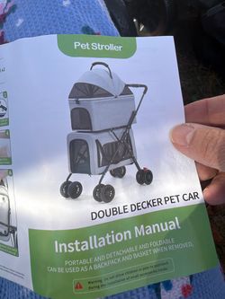Double Decker Pet Stroller