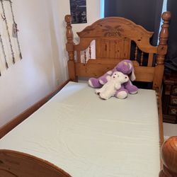 Free Queen Bed frame And Head Board $0