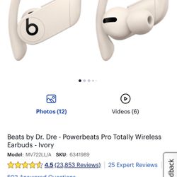 Beats by Dr. Dre - Powerbeats Pro Totally Wireless Earbuds - Ivory