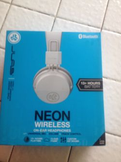 JLAB AUDIO NEON Wireless on ear headphones