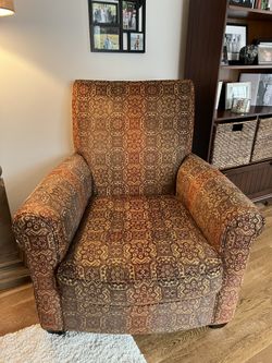 Multi Pattern Arm chair