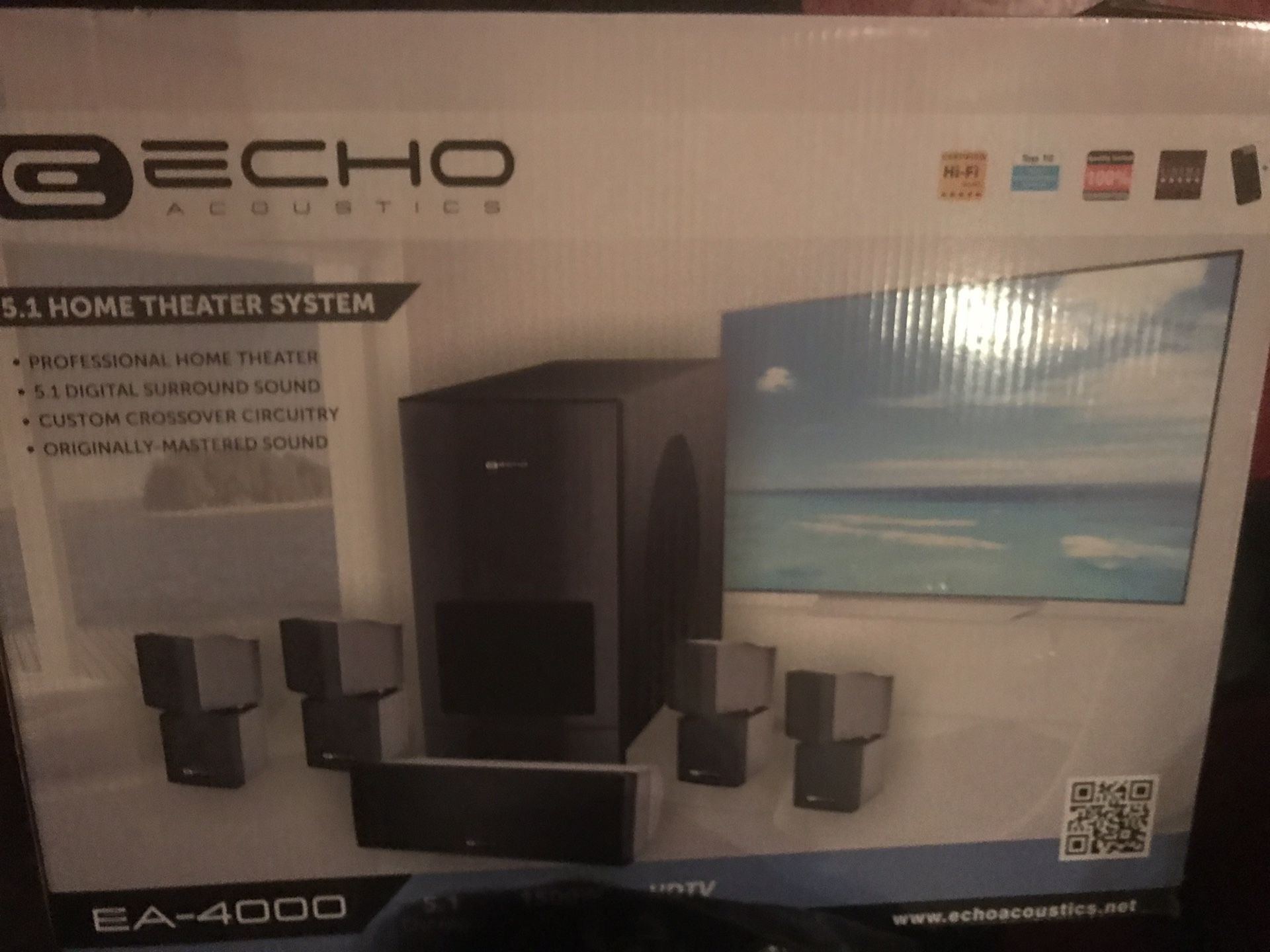 Echo Acoustics entertainment system