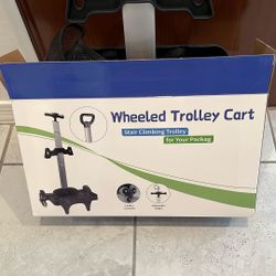 Backpack Trolley Wheeled Cart-Backpack Hand Truck 