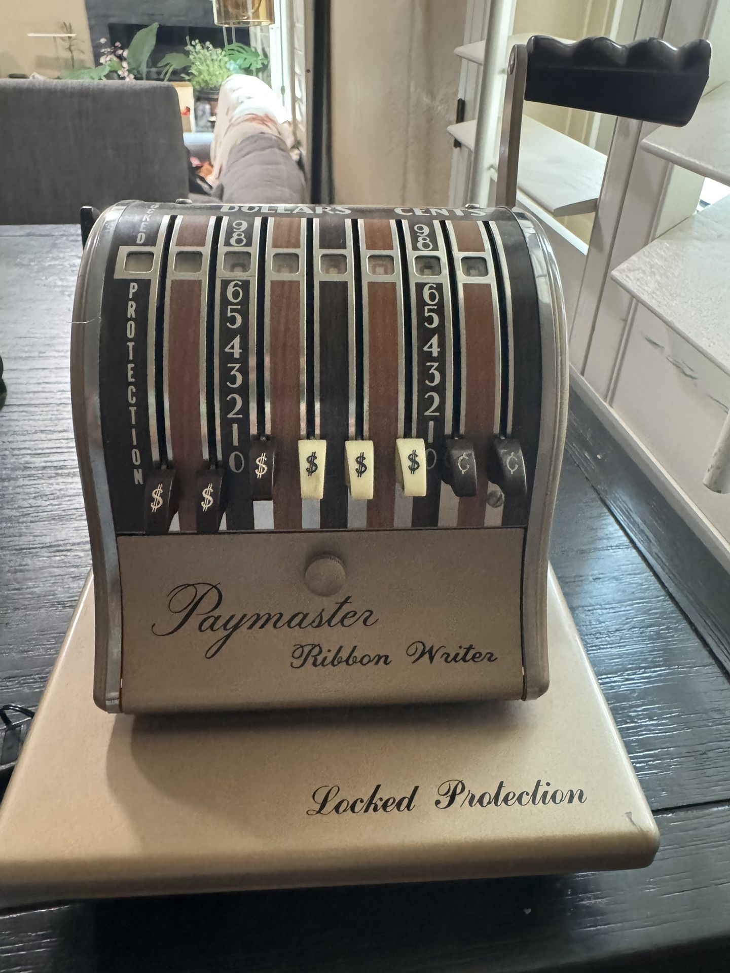 Vintage Paymaster Check Writer Series 8000