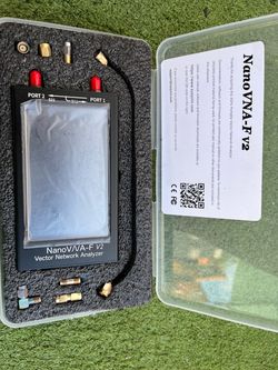 NanoVNA-F V2 Vector Network Analyzer 50kHz-3GHz with Touch Screen