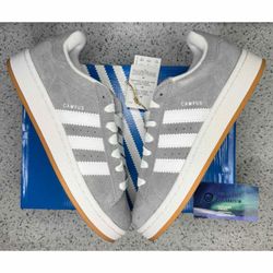 Adidas Campus 00 Grey White 6.5 Youth