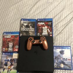 PS4 With Game 