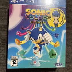 Ps4 sonic colors 