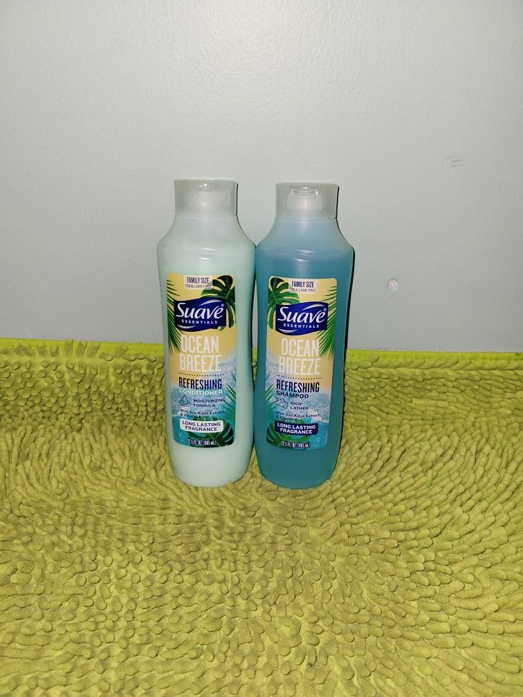 Shampoo And Conditioner Suave Ocean Breeze 22.5oz