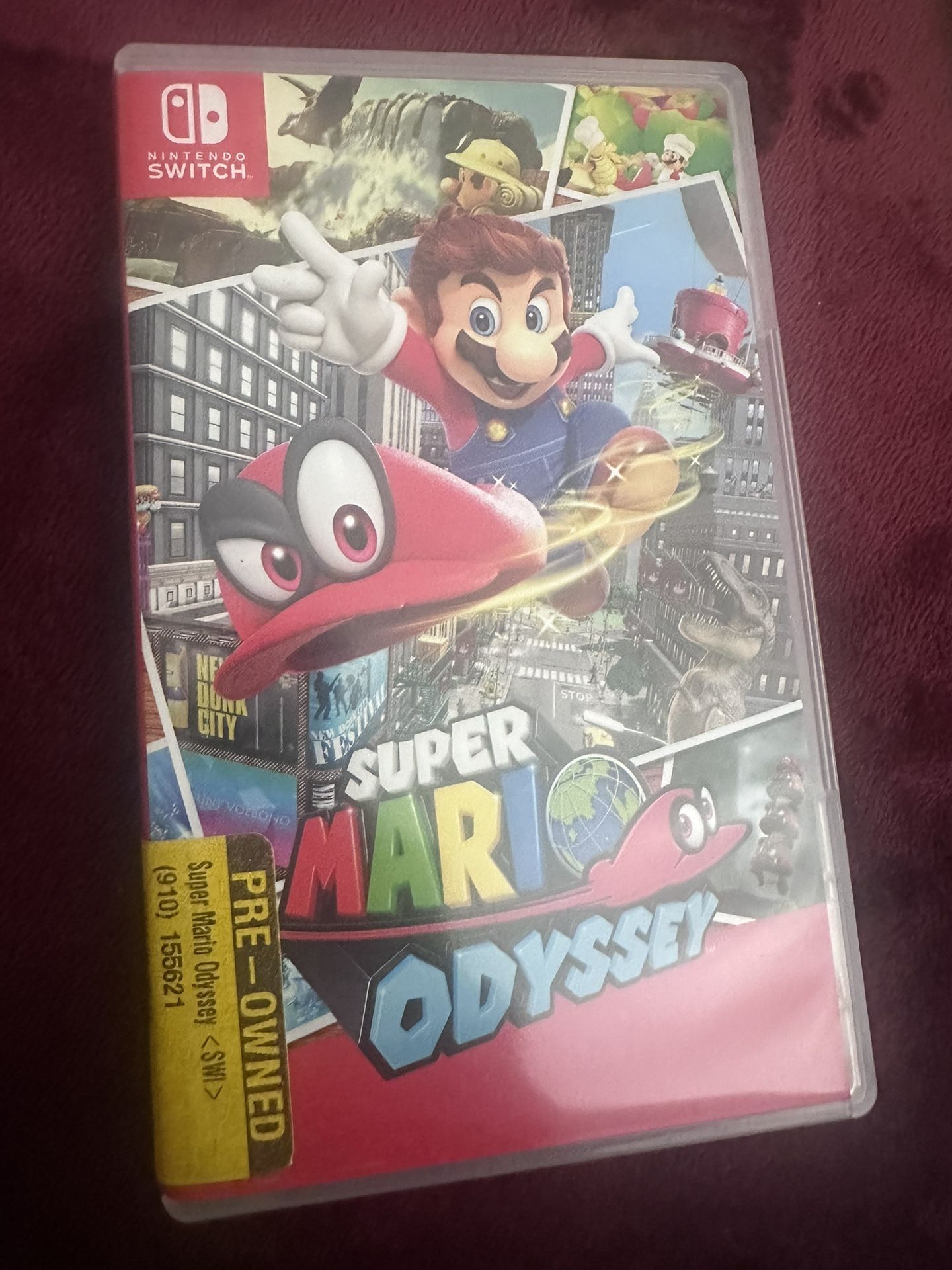 Nintendo Switch Super Mario Odyssey Game 