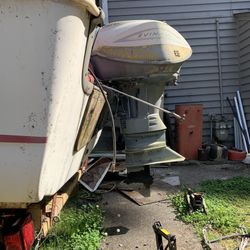 1960s EVINRUDE 60hp