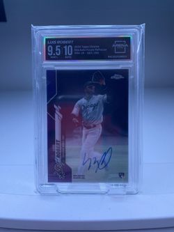 Luis Robert Rookie Autograph Arena Club 9.5 Auto 10