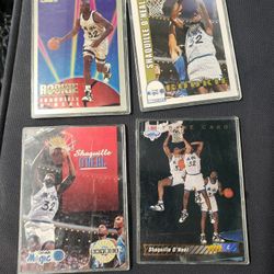 Shaquille O'Neil Rookie cards. Lot of 4 $500
