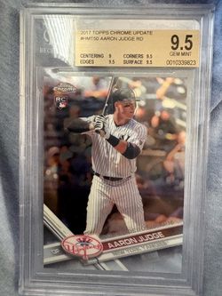 Aaron Judge rookie card Beckett 9.5