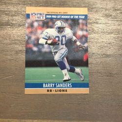 Barry Sanders Rookie