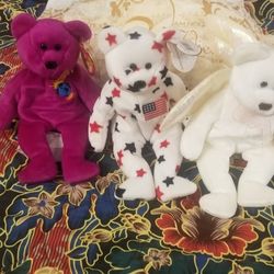 3 Era Misprint  Beanie Babies 