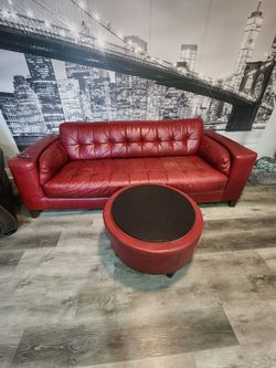 Sofa and ottoman