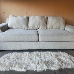 Sofa & Loveseat SET! Neutral Herringbone – $250 OBO ✨