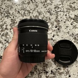 Canon 10-18mm Lens