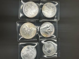 6-1 Troy Ounces of .999 Fine Silver