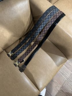 Lv Belts And Gucci 