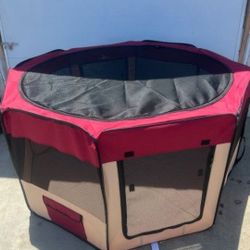 Dog Pen- Red