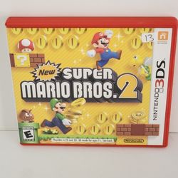Nintendo 3ds New Super Mario Bros 2