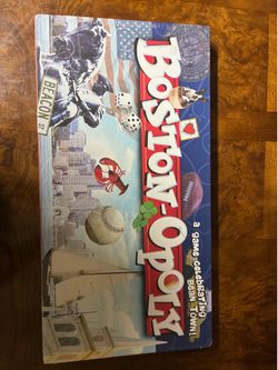 Boston-Opoly (Monopoly) Board Game