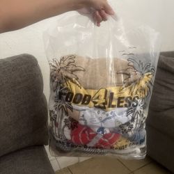 Bag of baby boy clothes
