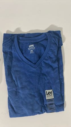 Lee Light Blue V-Neck Tshirt