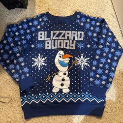 Disney Frozen Olaf Blizzard Buddy Holiday Sweatshirt