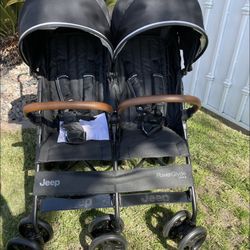 Stroller/ Jeep Powerglyde Side by side stroller/ Jeep/ baby/ kids/ travel/ New