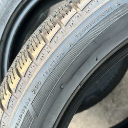 Set of 4 Bridgestone WeatherPeak 235/45/18 ( 94 V ) with excellent tread 