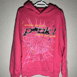 Pink spider World Wide “here Comes The Slime” Hoodie.