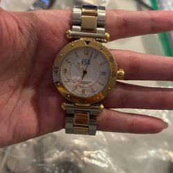 Esquire Two Tone Gold & Silver Unisex Watch