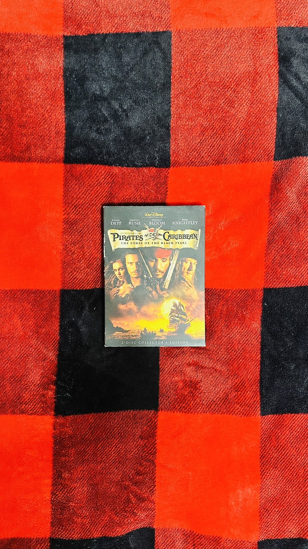 Pirates of the Caribbean: The Curse of the Black Pearl (DVD, 2003)