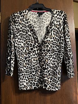 White House, black market leopard sweater White House, black market leopard sweater