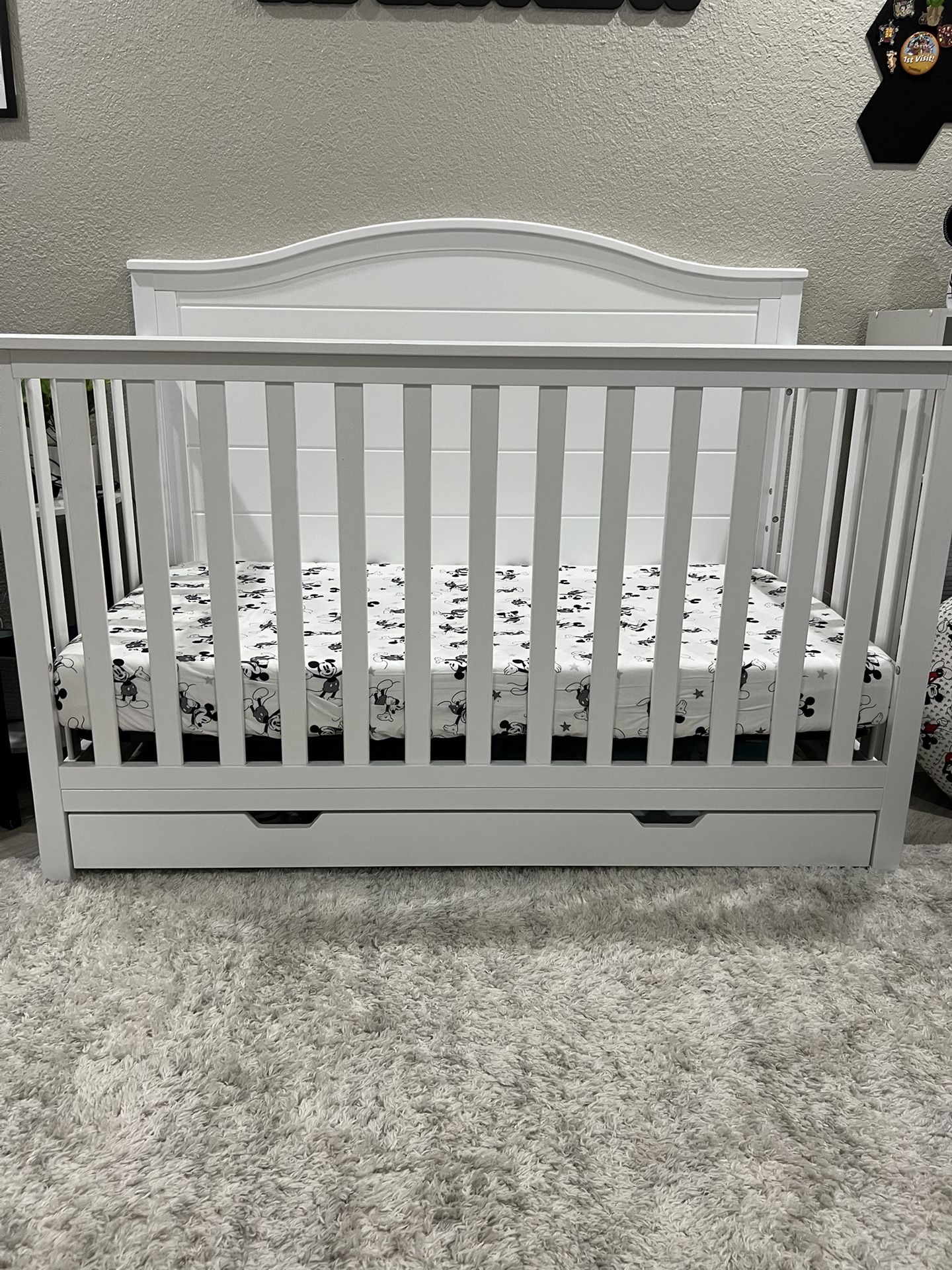 Crib and Dresser