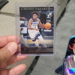 Anthony Edwards Panini Chronicles Rookie Basketball Card