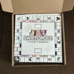 Swiftopoly Taylor’s Version Monopoly Game