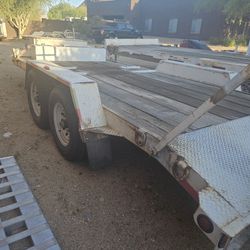 Fleming equipment trailer 14k gvw 17 ft x7 deck 