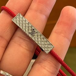 18k white gold bracelet