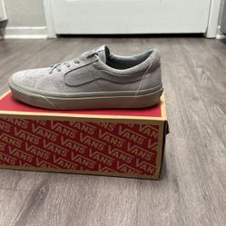 Vans SK8-Low Mono Suede Grey 8.5 Men