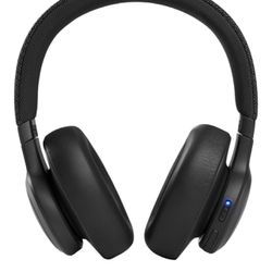 Lightly Used JBL - Live 660NC Wireless Noise Cancelling Over-The-Ear Headphones - Black